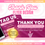 Thumbnail: Dark Pink Thank You Flyer