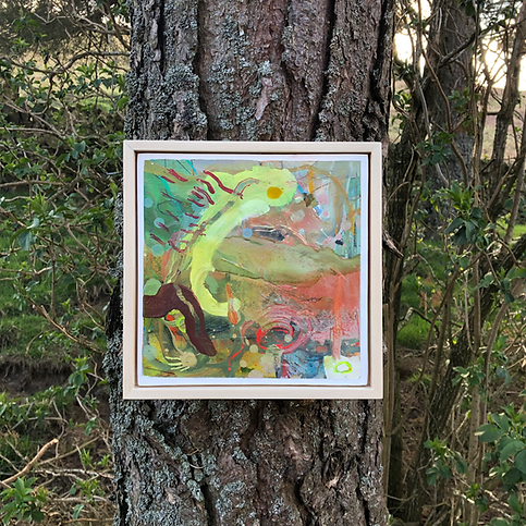 Clinging To The Edge With Her Clothes Pegs