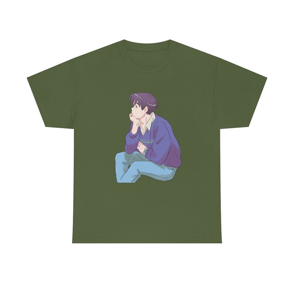 Thumbnail: Anime Thinker Unisex Heavy Cotton Tee
