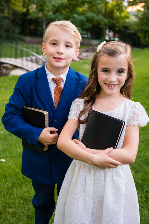 Utah Baptism Photographer | Garden Park Ward