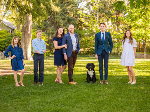 The Wall Family | Utah Family Photographer | Garden Park Ward