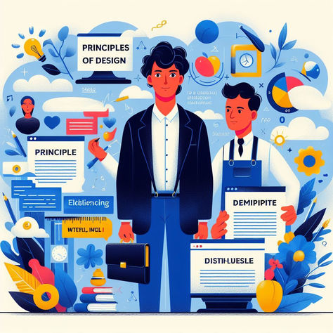 Principles of design applied to websites