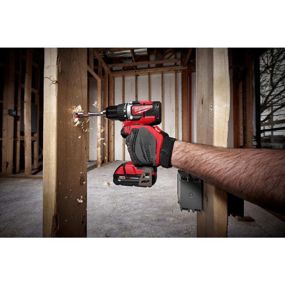 Milwaukee M18 18V Lithium Ion 1/2-In. Compact Drill Combo