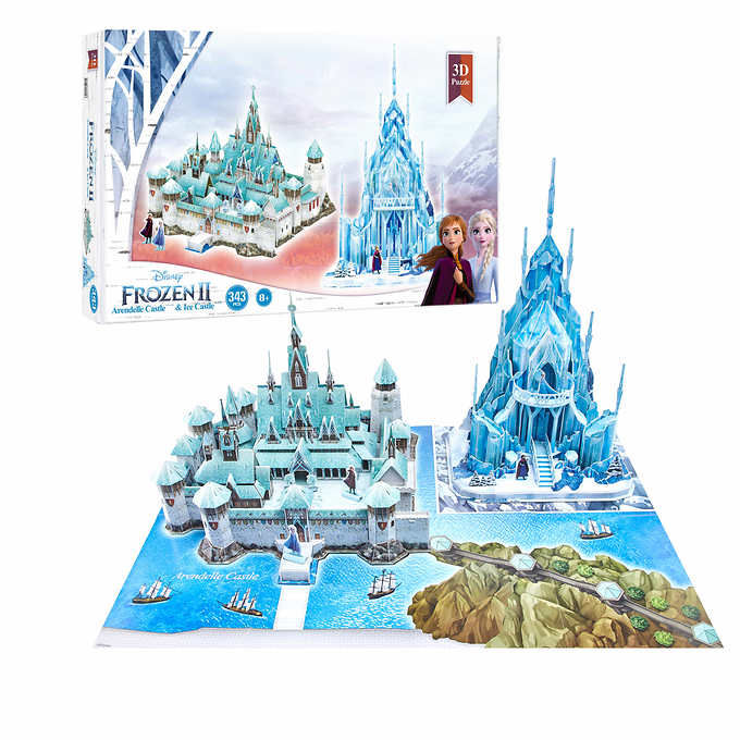 Thumbnail: Disney Frozen 2 Arendelle and Ice Palace 3D Puzzle