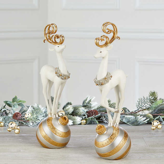 Holiday 2-pc Deer Set