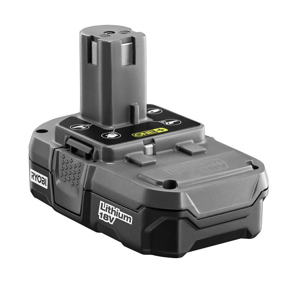 Miniatura: Ryobi 18V 1.3 AH Lithium-Ion Battery Pack with Charger Upgrade Kit