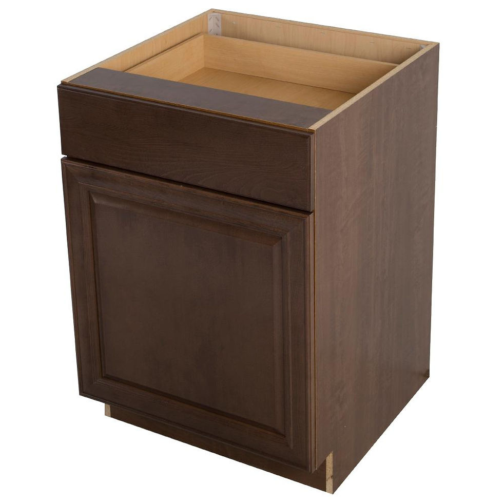Thumbnail: Base Cabinet, Dark Brown, 24-in W x 34.5-in H
