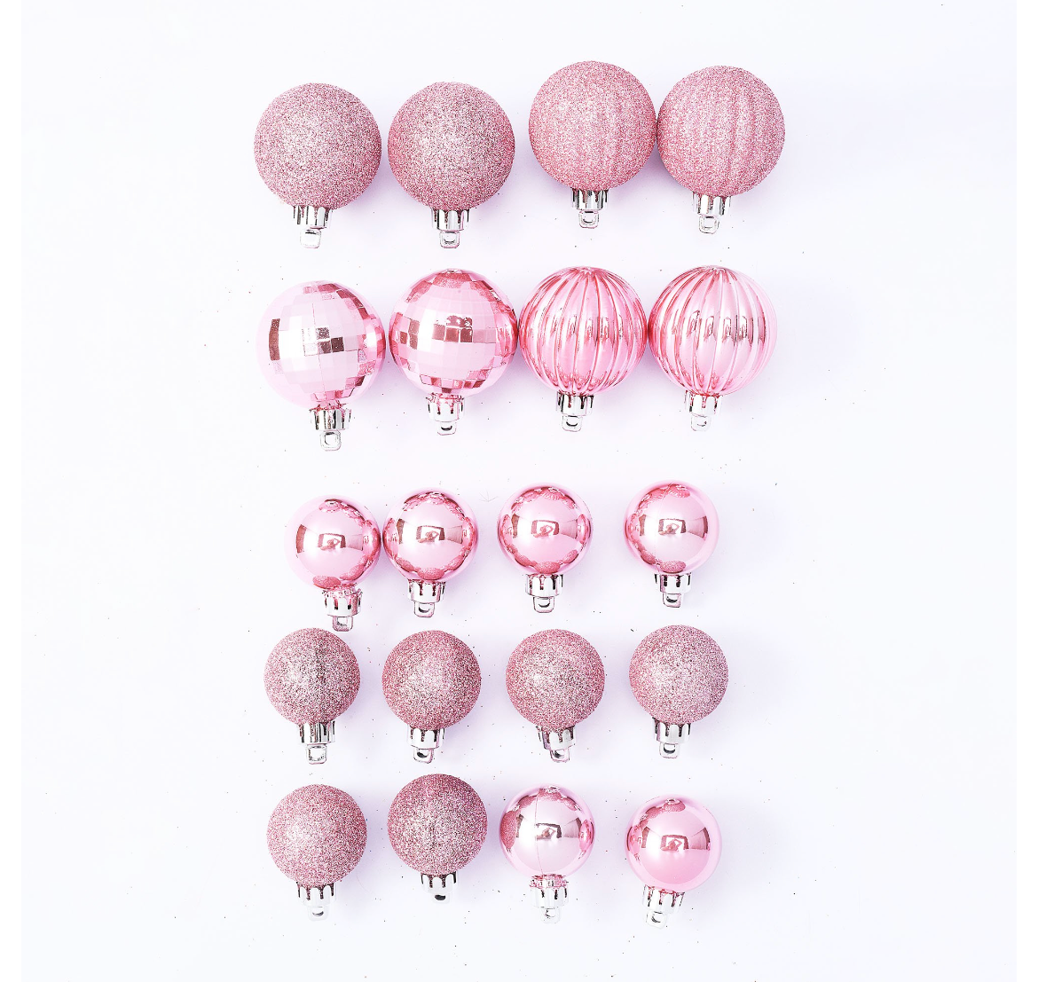 Mini Shatterproof 20-ct Ornament, Pink