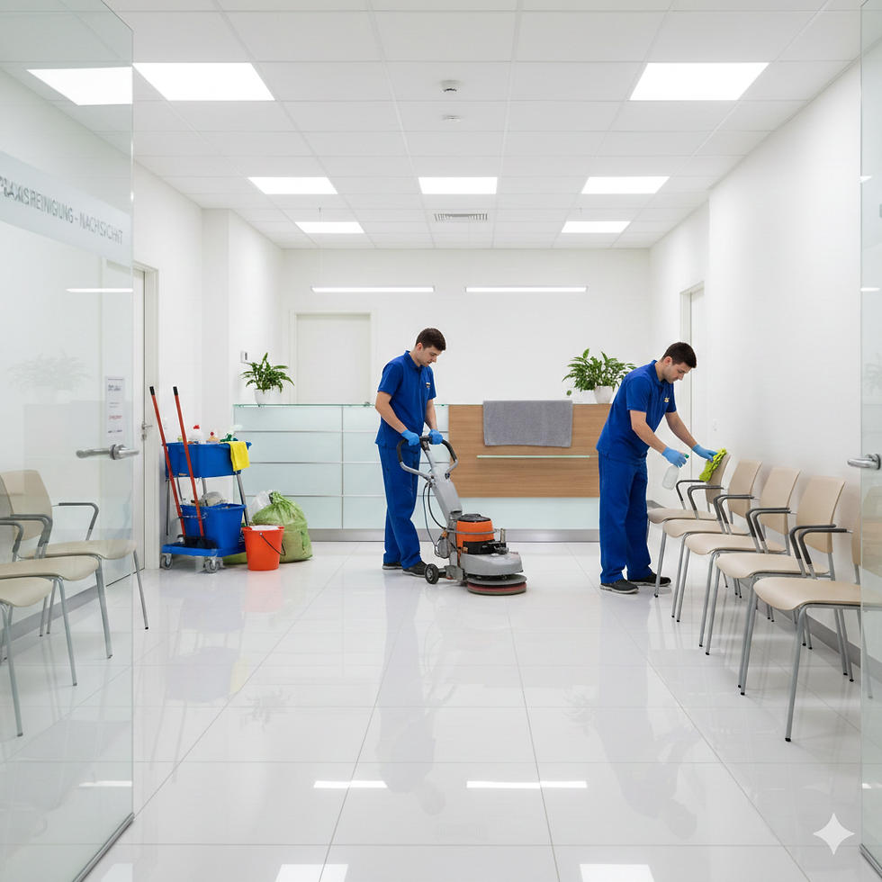 Praxisreinigung mit XLBOX