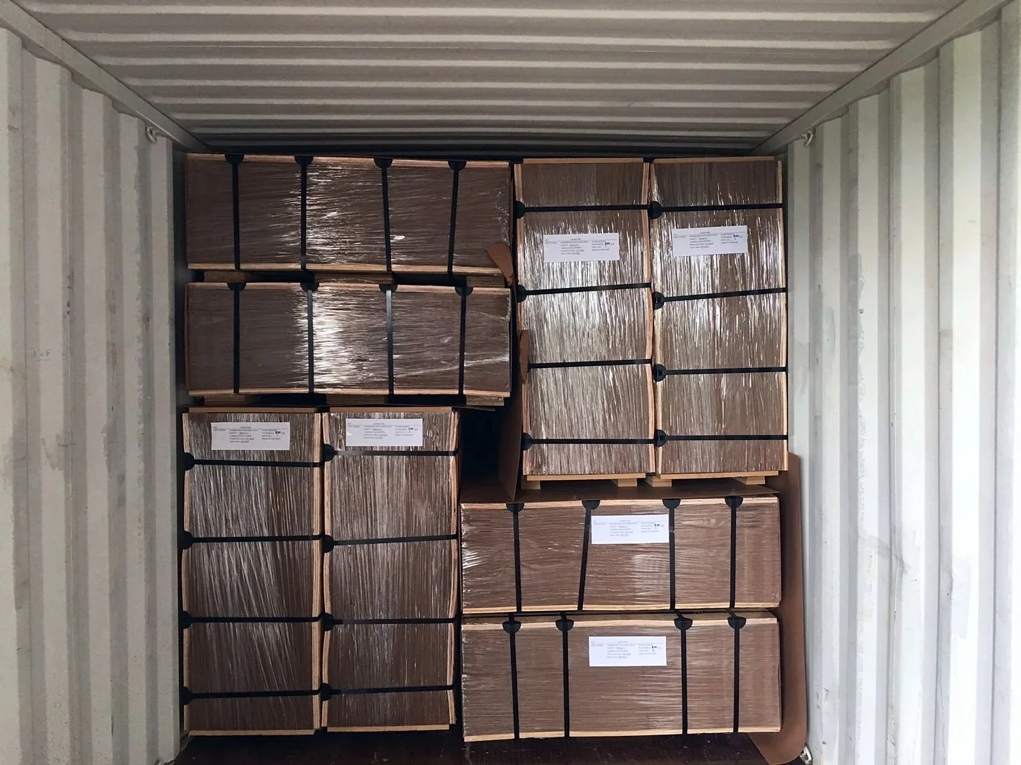 Container loading process