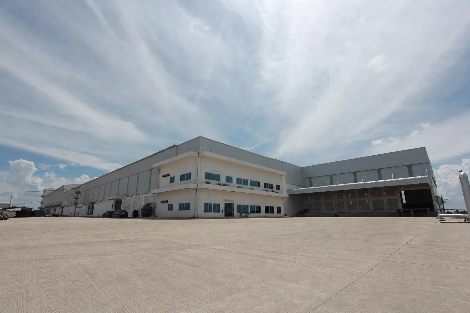 Exterior of Advance Asia Fiber hardboard factory