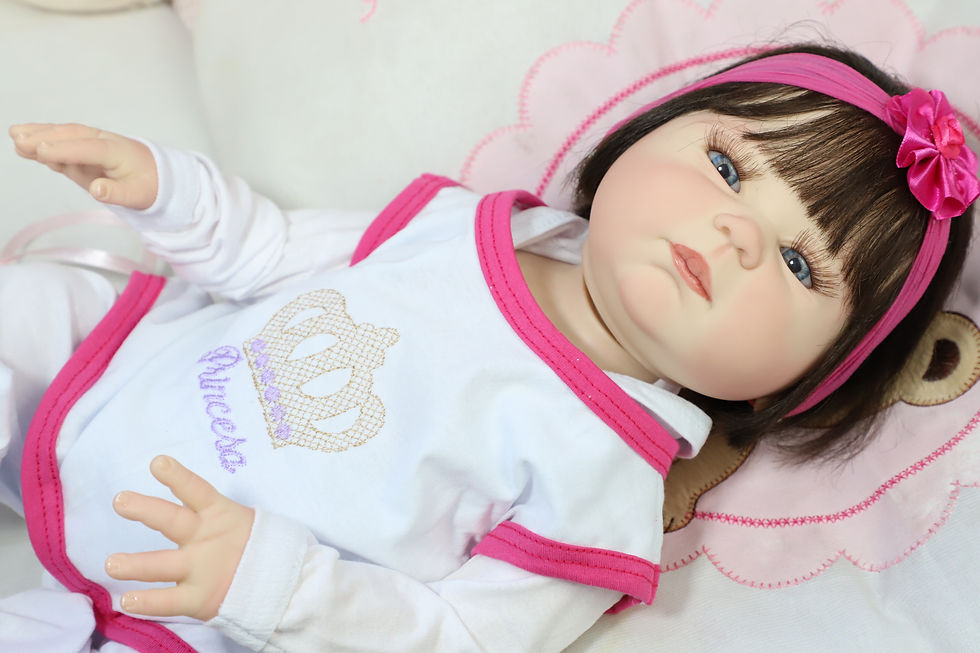 Miniatura: Bebê Reborn Carmela