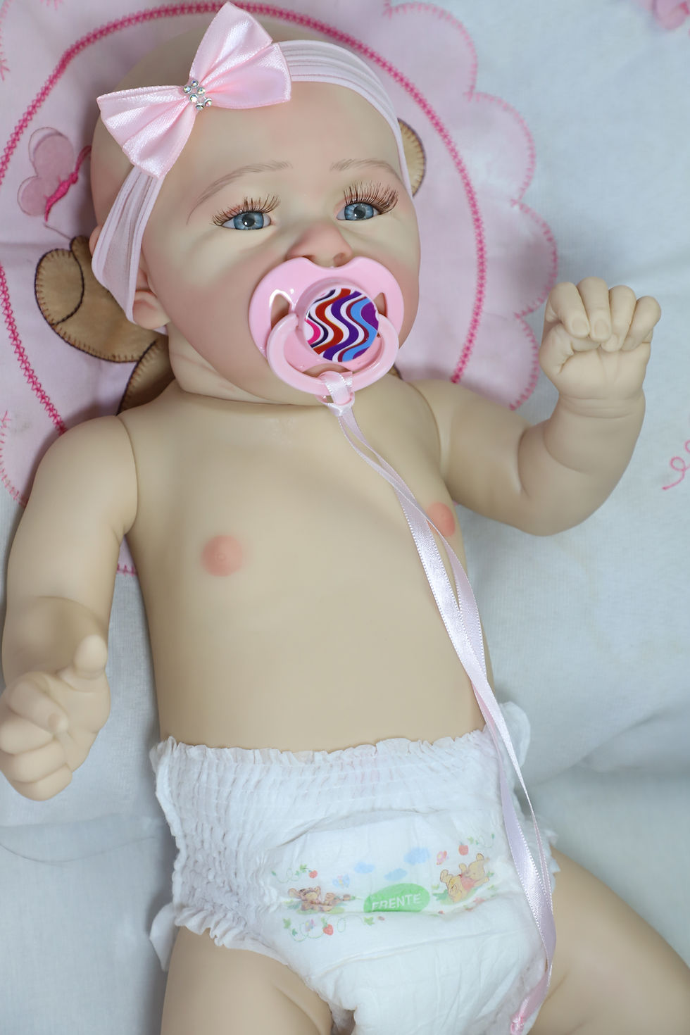 Miniatura: Bebê Reborn Mary Ann Careca