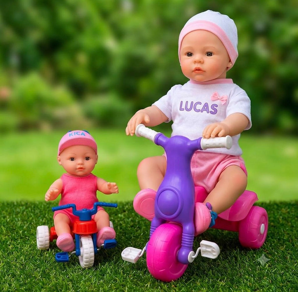 Miniatura: Promoção:Super Combo Bebê Reborn Realista e Enxoval completo+2 Brindes Incríveis