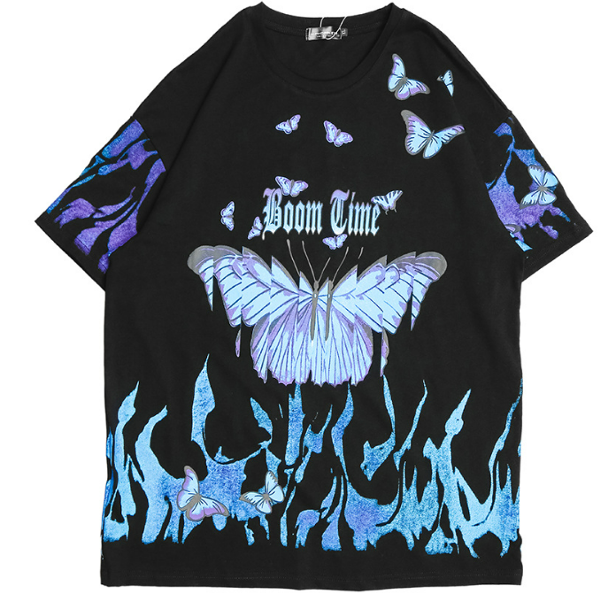 Thumbnail: Gu Xi Ni 2020 Men's National Trend Short Sleeve T-Shirt