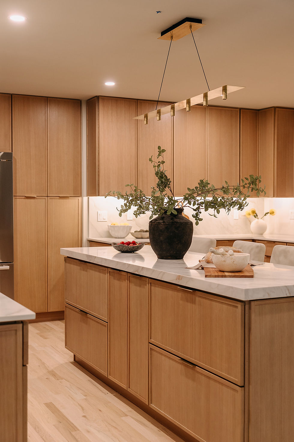 bloomfield hills kitchen renovation by costello and co construction featuring modern and sleek cabinetry