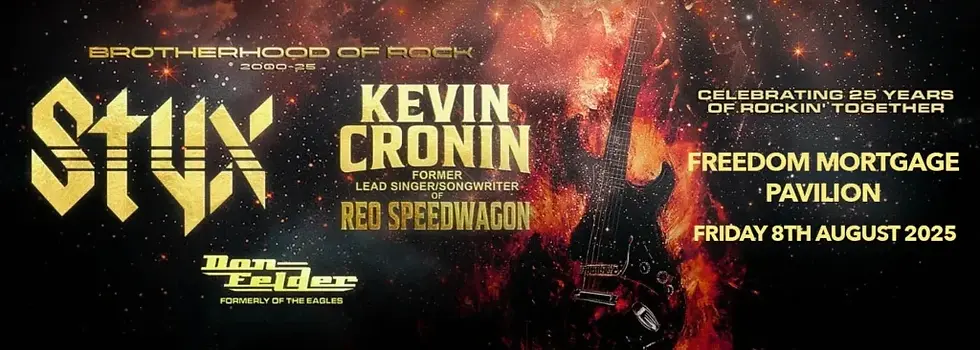 Freedom Mortgage Pavilion - Styx, Kevin Cronin & Don Felder