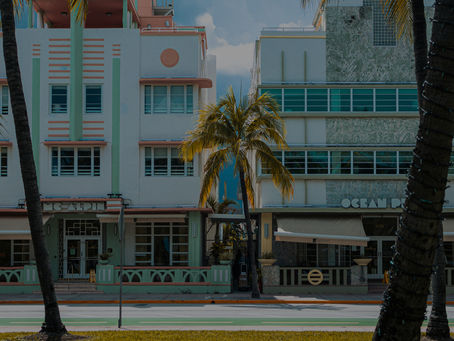 Ocean Drive in Miami Beach