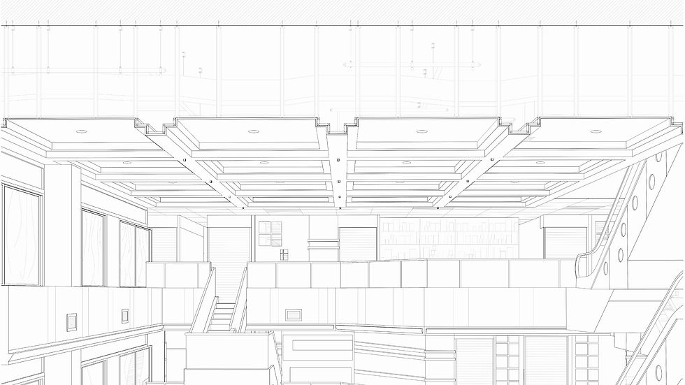 DESIGN DETAIL: CEILING (TEXTILE CENTRE)