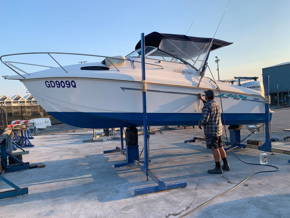Gold Coast boat Antifoul and Detailing