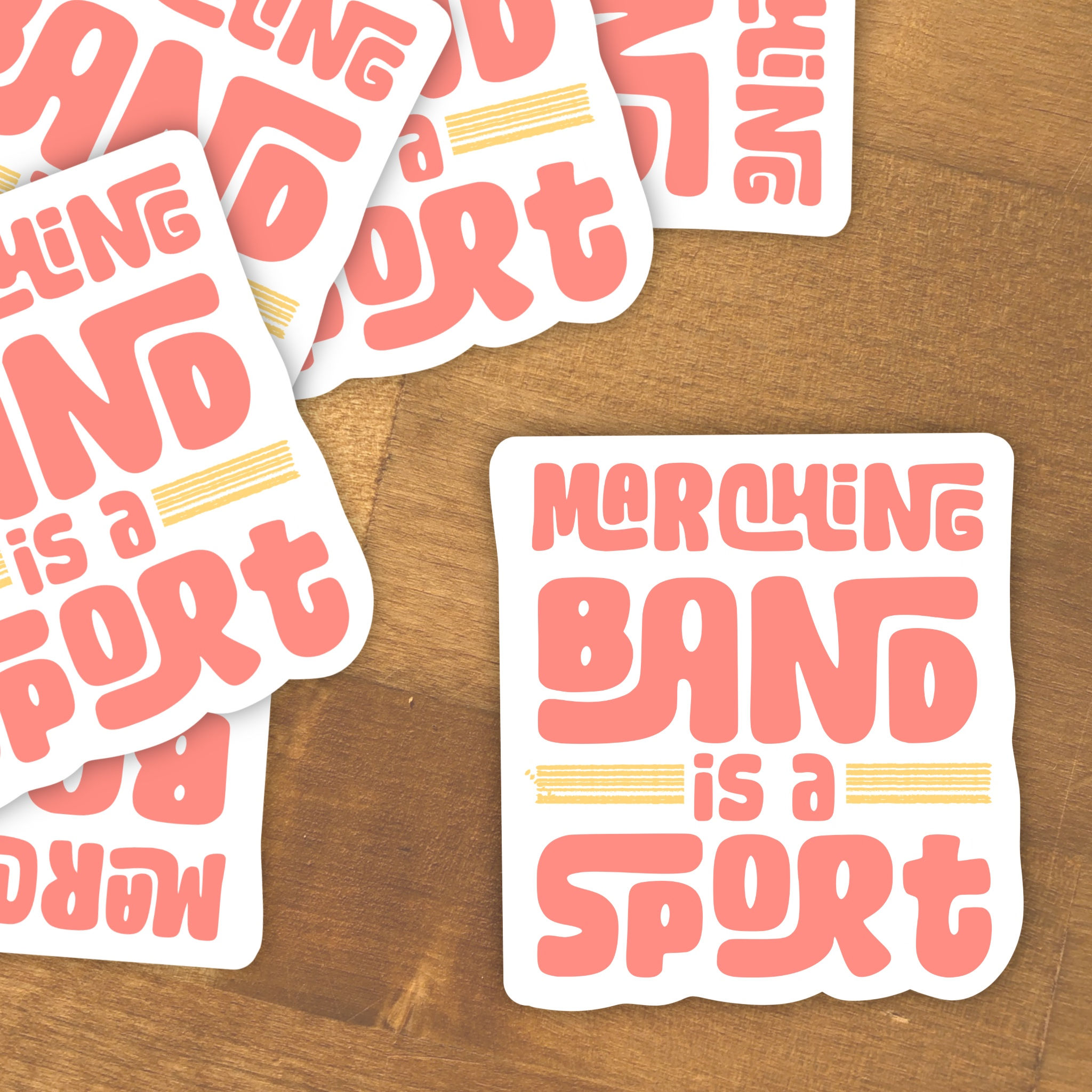 Marching Band is a Sport Sticker