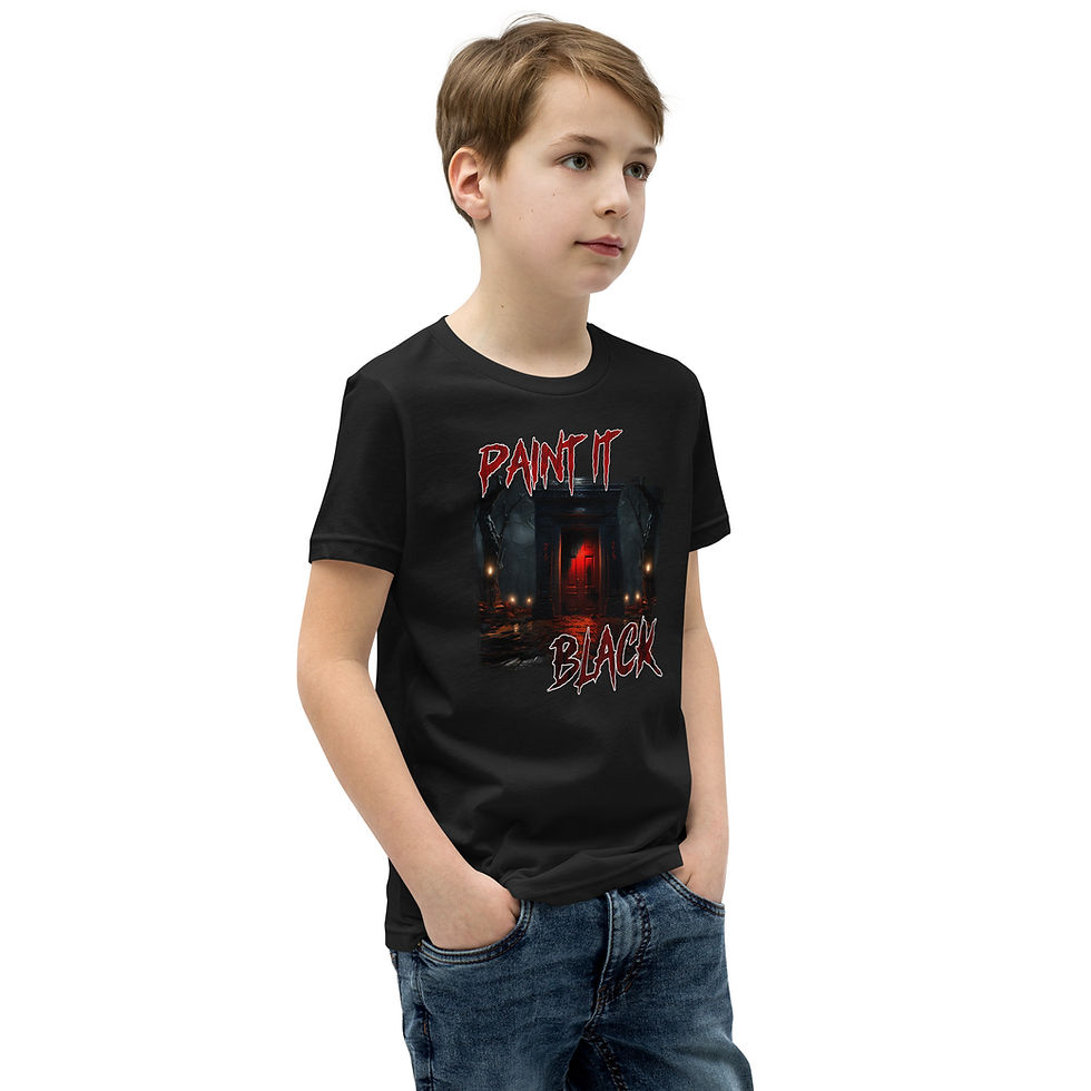 Thumbnail: Olentangy Liberty HS Marching Band 2026 Show Shirts "Paint it Black"