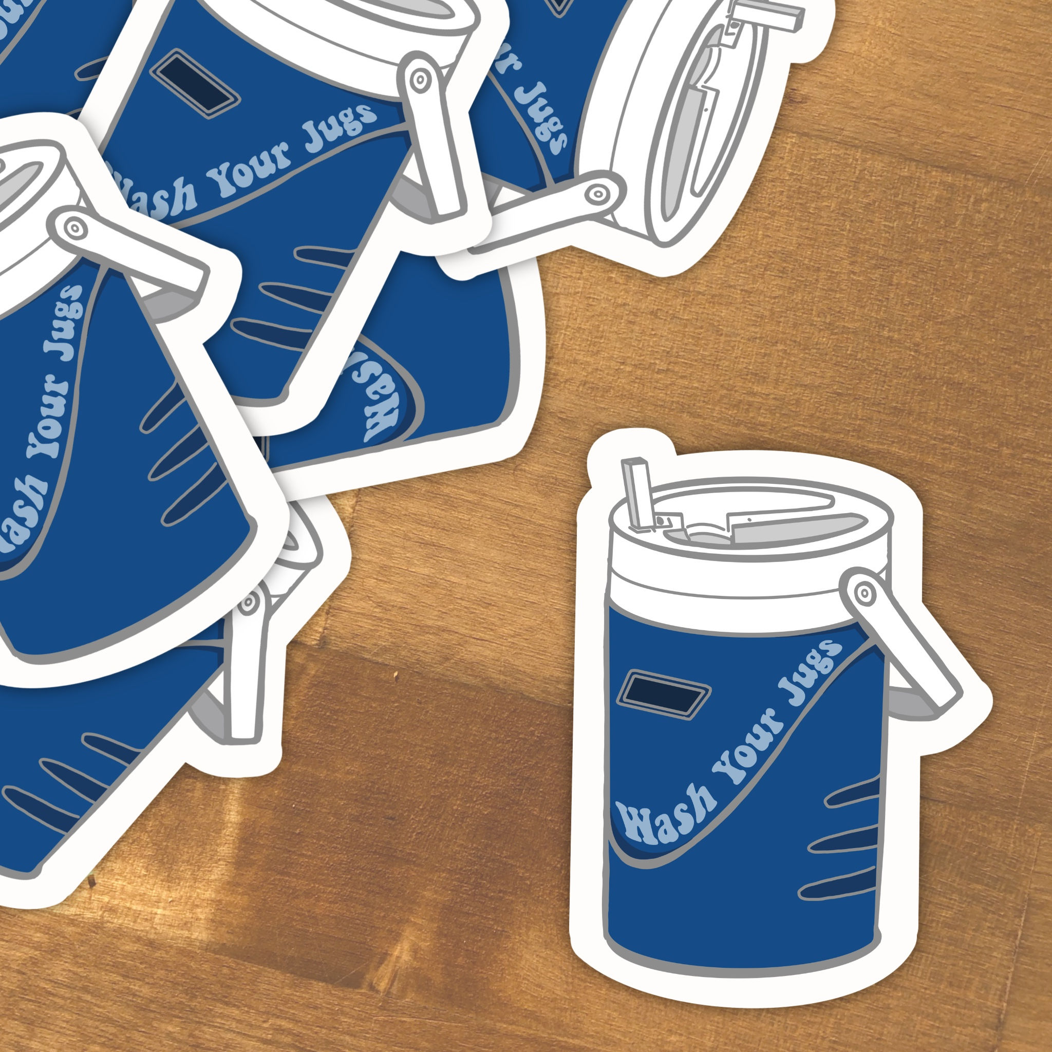 Wash Your Jugs Sticker