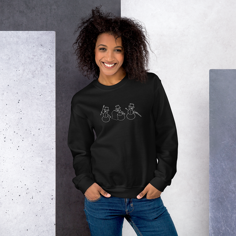 Thumbnail: Embroidered Snowman - Color Guard