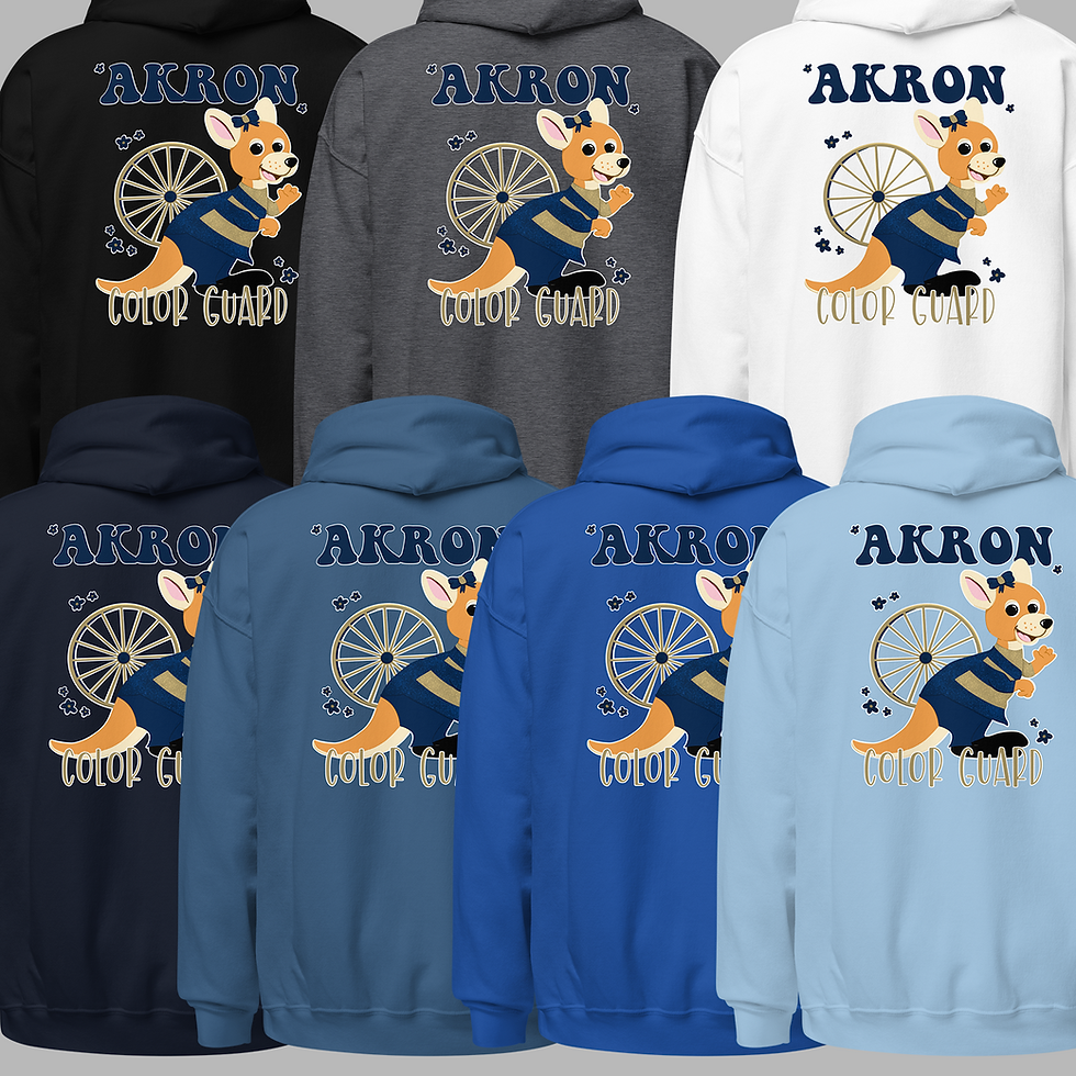 Thumbnail: Akron Color Guard Zippy Apparel