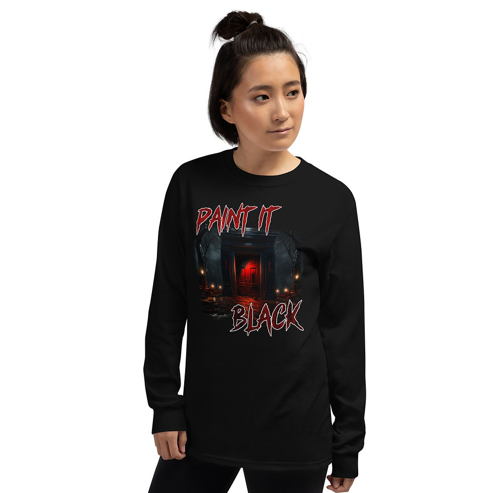 Thumbnail: Olentangy Liberty HS Marching Band 2026 Show Shirts "Paint it Black"