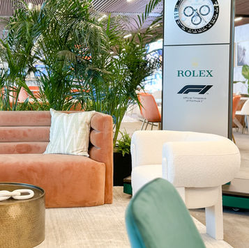 Tropical Velocity Formula 1 Paddock Club Suite | Studio 790 Interior Design