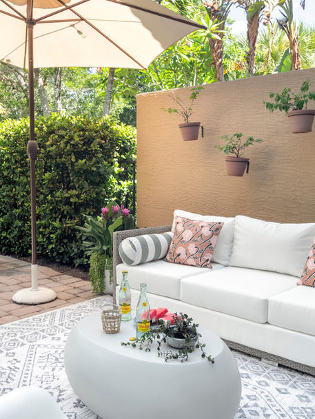 Palm Beach Coastal Eclectic Patio