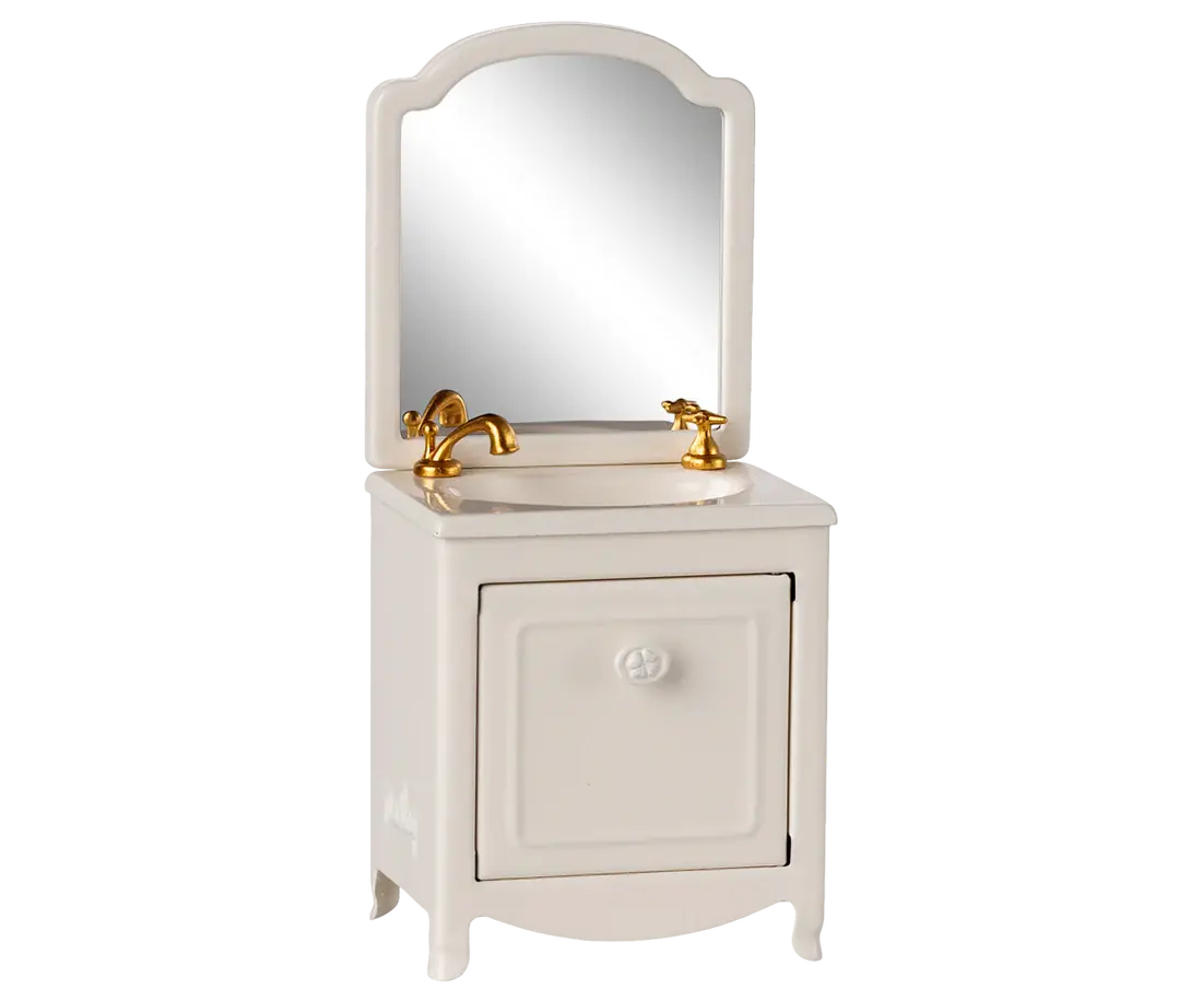 Mouse Sink Dresser - Off White
