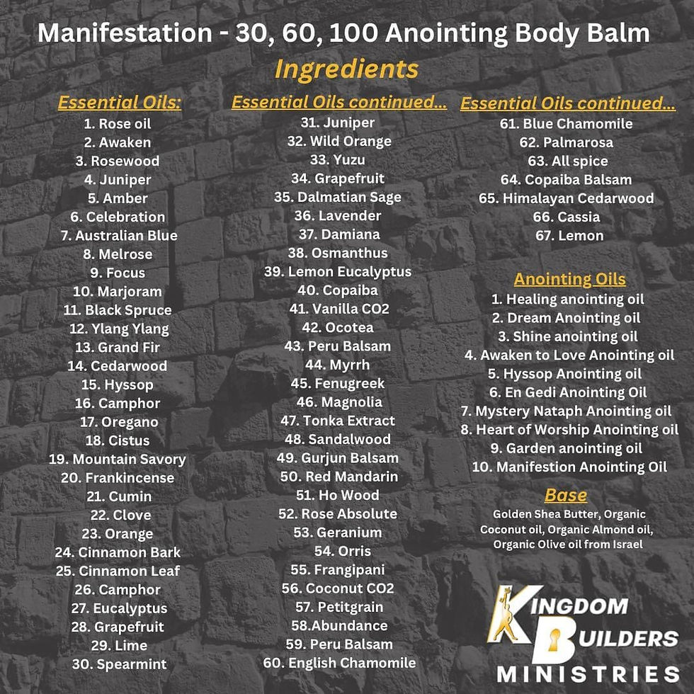 Thumbnail: 2oz Manifestation-30 Anointing Body Balm