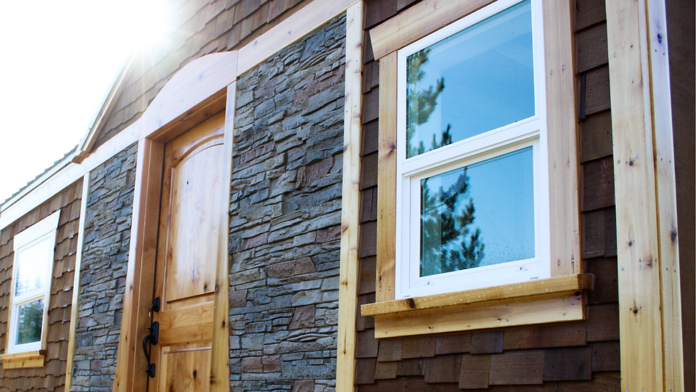 High end tiny home builds