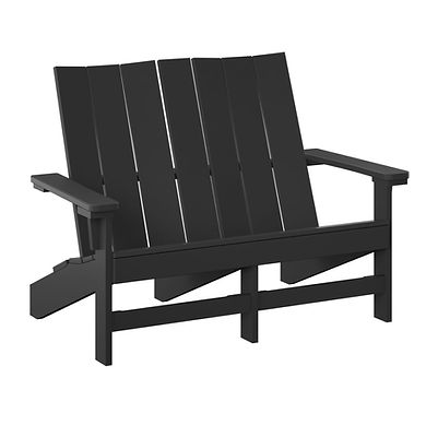 Amish Modern Double Adirondack
