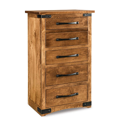 Amish Orewood 5-Drawer Chest of Drawers