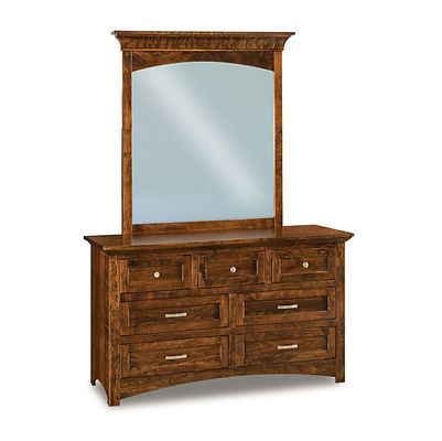 Amish Lincoln 7-Drawer Dresser