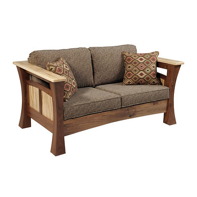 Amish Shaker Gateway Love Seat
