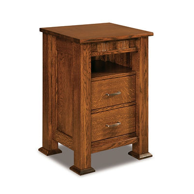Amish Sequoyah 2-Drawer Night Stand