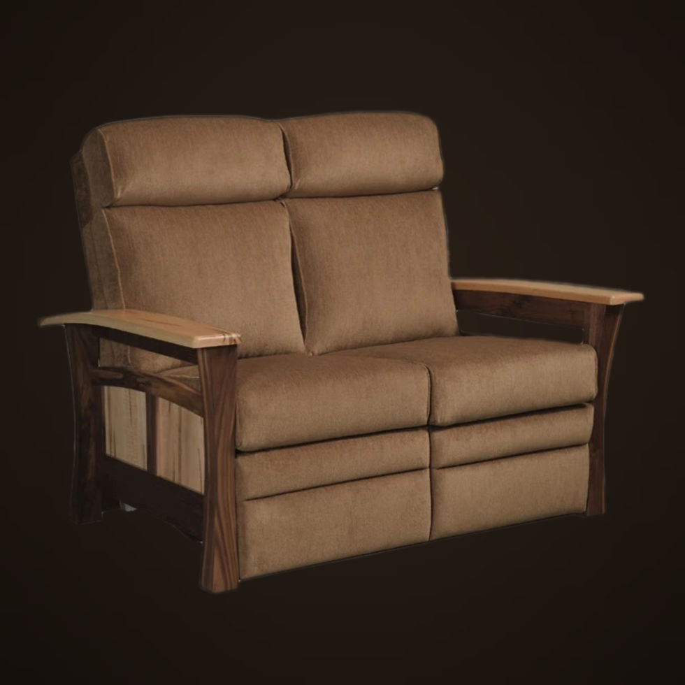 Shaker Gateway Collection Recliner Loveseat (Leather)