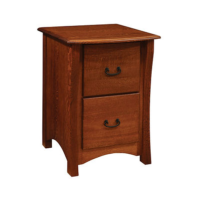 Amish Master 2 Drawer File Cabinet