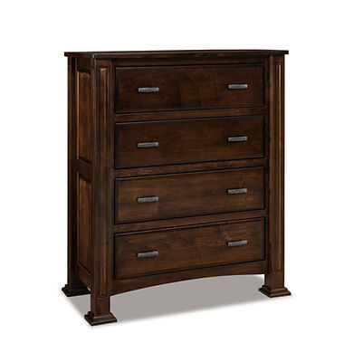 Amish Lexington 4 Drawer Chest of Drawers