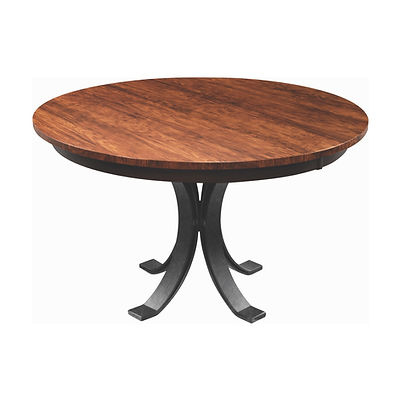 Amish Eclipse Single Pedestal Dining Table