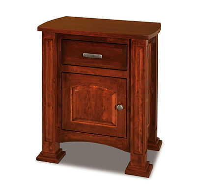 Amish Lexington 1 Drawer 1 Door Night Stand