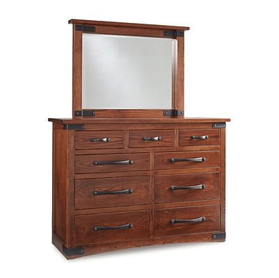 Amish Orewood 9-Drawer Dresser