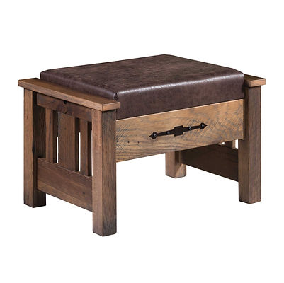 Amish Tiverton Ottoman