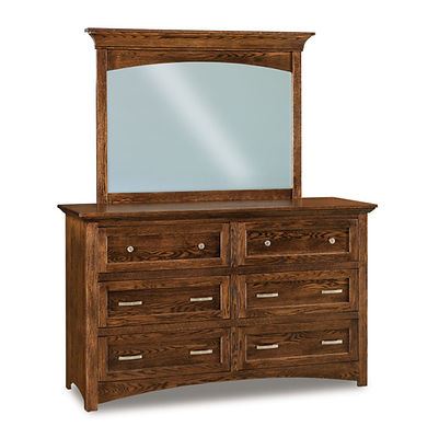 Amish Lincoln 6-Drawer Dresser