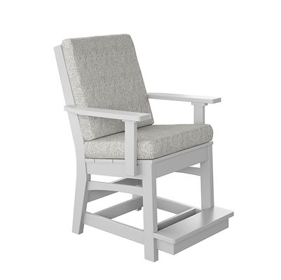 Amish Coastal Cushioned Balcony Chair