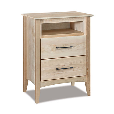 Amish Atlantic 2 Drawer Night Stand